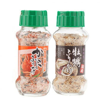 みなり かにふりかけ 85g・牡蠣ふりかけ 95g 各15個セット [ラッピング不可][代引不可][同梱不可]｜イースクエア 14,226円