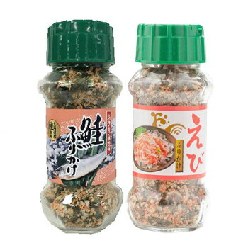 みなり 鮭ふりかけ 85g・えびふりかけ 85g 各15個セット [ラッピング不可][代引不可][同梱不可]｜イースクエア