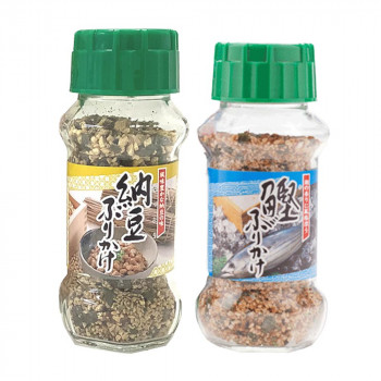みなり 納豆ふりかけ 85g・鰹ふりかけ 80g 各15個セット [ラッピング不可][代引不可][同梱不可]｜イースクエア