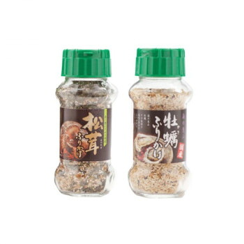みなり 松茸ふりかけ 85g・牡蠣ふりかけ 95g 各15個セット [ラッピング不可][代引不可][同梱不可]｜イースクエア