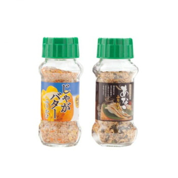 みなり じゃがバターふりかけ 65g・あなごふりかけ 80g 各15個セット [ラッピング不可][代引不可][同梱不可]｜イースクエア