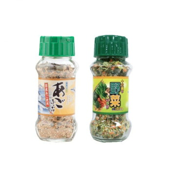 みなり あごふりかけ 80g・十六種の野菜ふりかけ 90g 各15個セット [ラッピング不可][代引不可][同梱不可]｜イースクエア
