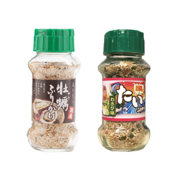 みなり 牡蠣ふりかけ 95g・たいふりかけ 85g 各15個セット [ラッピング不可][代引不可][同梱不可]｜イースクエア