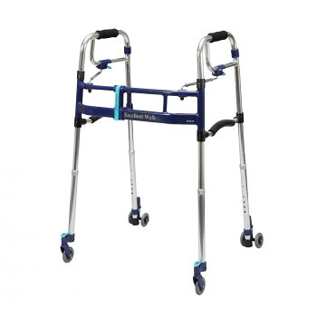 ユーバ産業 スライドフィットEX歩行器(超ハイタイプ) 前後輪3インチ HT-0293CT|イースクエア
