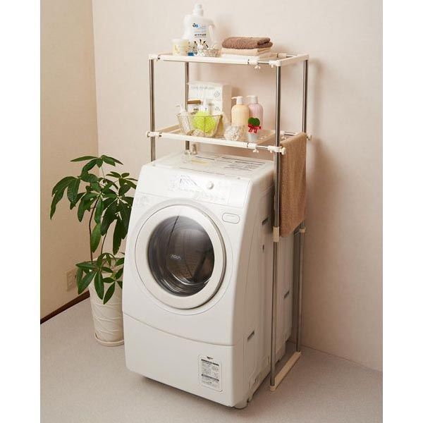 積水樹脂 ステンレス洗濯機ラック SSR-20 [キャンセル・変更・返品不可]