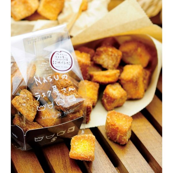 Nasuのラスク屋さん 御養卵を使ったプリンケーキ ラスク