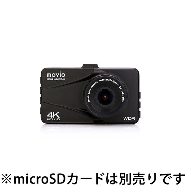 Movio 車用品 ナガオカ 高画質ドライブレコーダー Movio ナガオカ Mdvr108wdr4k キャンセル 変更 返品不可 イースクエア