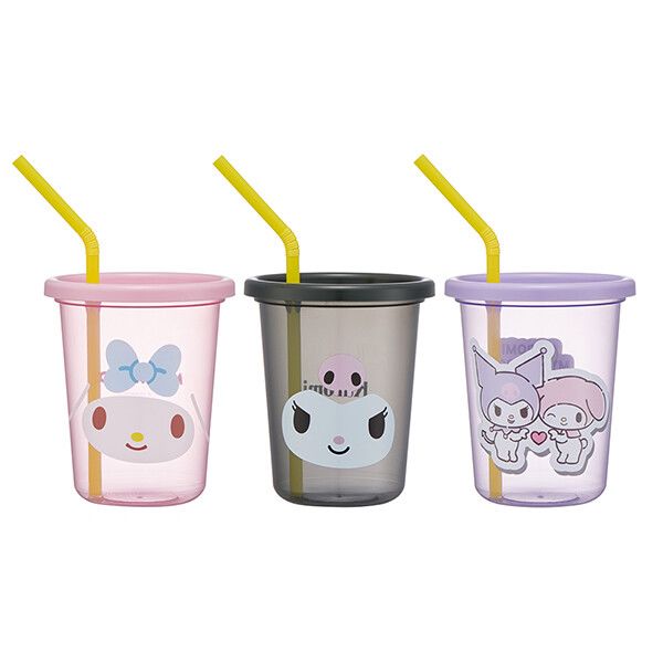 サンリオ激レア　マイメロディ２０１２年製アクリルストローコップ sanrio ストロー カップ マイメロディ 日本製 ふた付き 270ml 3