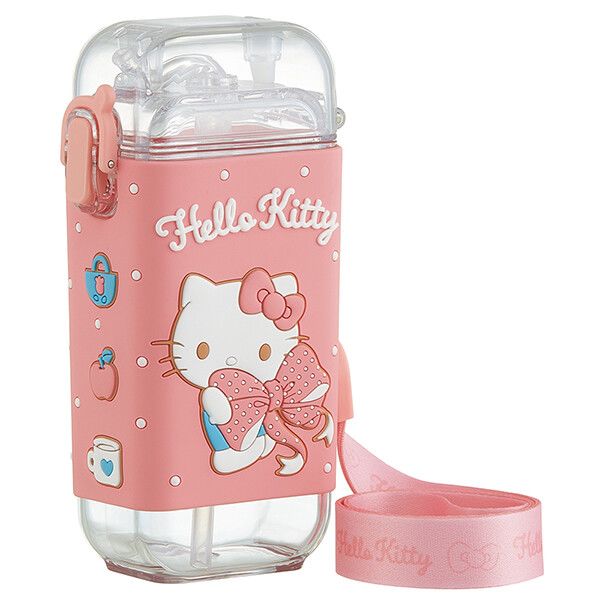 楽天市場】 ハローキティ 水筒 350ml ストローボトル スケーター