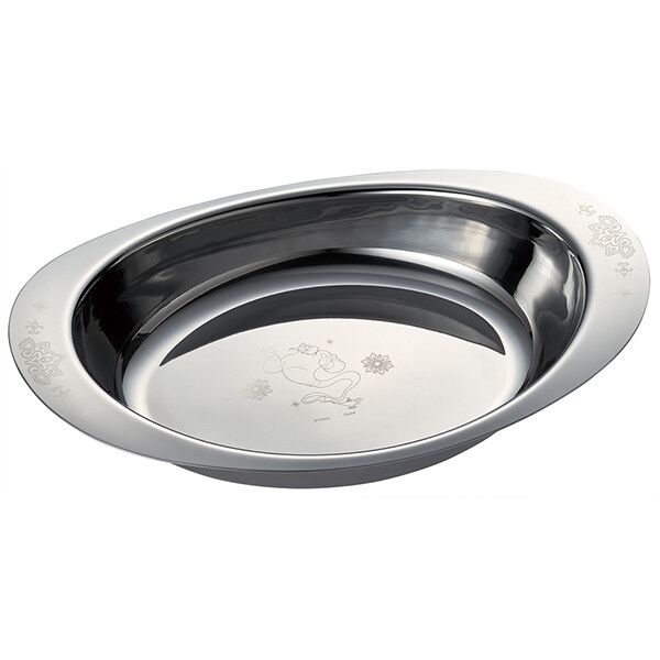 楽天市場】ステンレス製 カレー皿 アラジン /カレー用 大皿 お皿