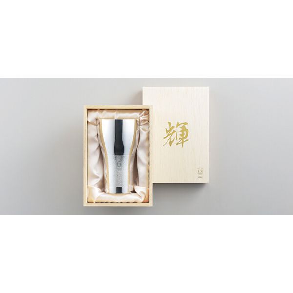 日本製 純銅ビアタンブラー ｢輝｣ 銀 [取りやめる・うつり変わり・返品不可]