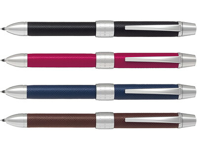 パイロット 多機能筆記具 / ツープラスワンリッジレザー（BTHR-3SL）【PILOT RIDGE 多機能ペン 男性 女性 プレゼント ギフト 筆記具 事務用品 デザイン おしゃれ】