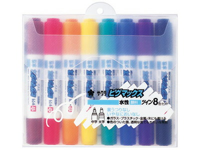 楽天市場】サクラ 水性マーカー / ピグマックスツイン（太字・中字）12