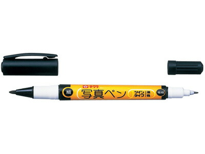 【さぱち専用】写真集&ペン立て 楽天市場】写真ペン 油性 マーカー 細字+極細字のツインタイプ ポスト