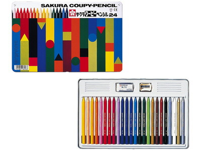 楽天市場】サクラ 色鉛筆 / クーピーペンシル12色（紙箱入り）（FY12K