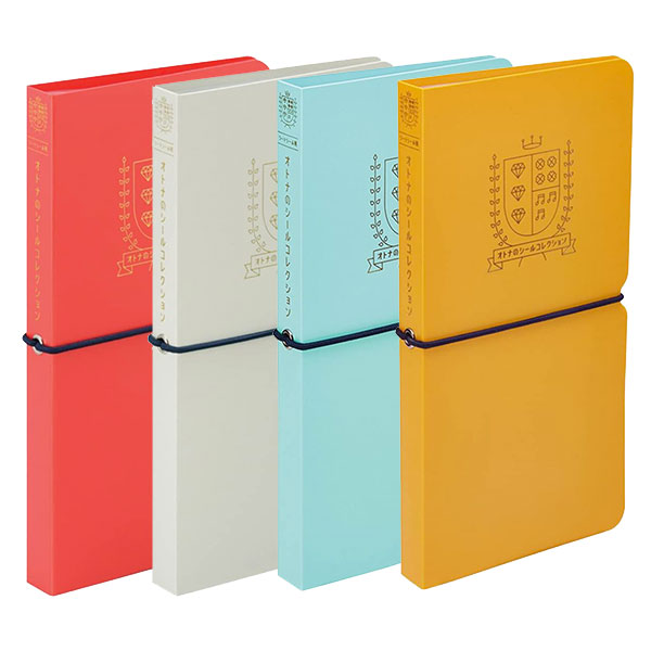 楽天市場】【全4色・A5変形】キングジム／オトナのシールコレクション