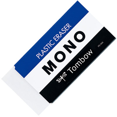 楽天市場】トンボ鉛筆 消しゴム モノPE01 (PE-01A)（A-22675）【TOMBOW