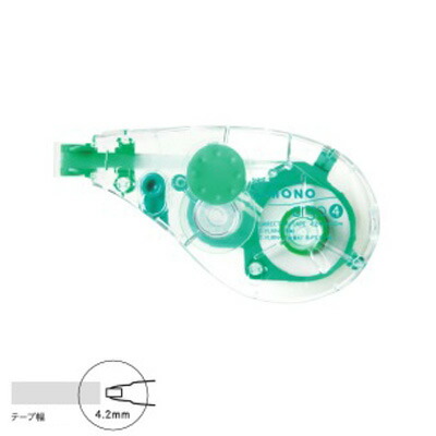 yuxn出品になります。 楽天市場】トンボ鉛筆 モノエルゴN6 テープ幅6mm (CT-YUXN6)（A