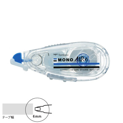 楽天市場】トンボ鉛筆 モノエアー つめ替えタイプ5 テープ幅5mm (CT