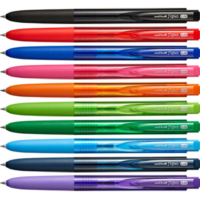 楽天市場】三菱鉛筆 ユニボール シグノ 超極細 0.28mmボール（UM