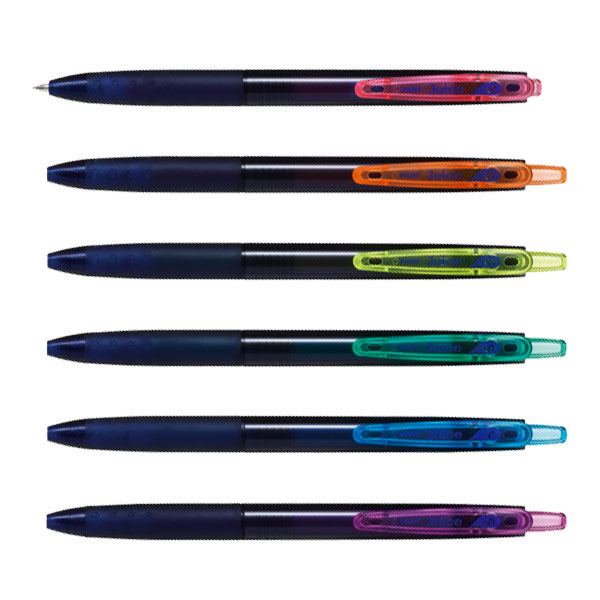 楽天市場】ジュース07 蛍光カラー 単色 ゲルインキボールペン【LJU-10F