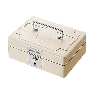 コクヨ / スチール印箱（鍵付き）中サイズ【IB-24】｜文房具屋フジオカ文具e-stationery