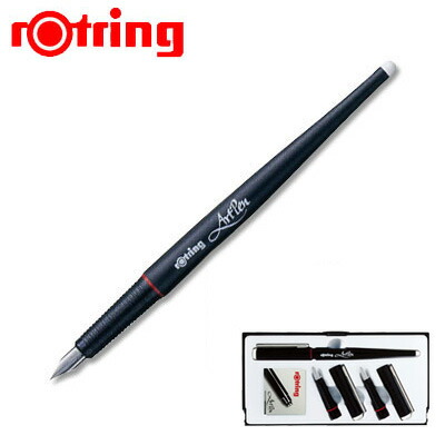 楽天市場 ロットリング Rotring Artpen アートペンセット カリグラフィー用3本セット S0 5870 文房具屋フジオカ文具e Stationery