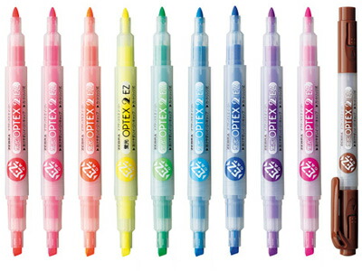 蛍光ペン ゼブラ 蛍光オプテックス1 EZ 蛍光ペン WKS11 – 記念品工房