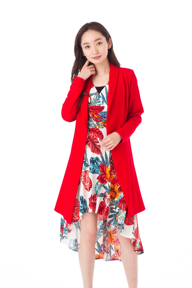ファス(FAS)ジャケット T1 T2 T3 T4サイズ レディース 長袖 ミドル丈 上品 Fille A Suivre｜ステラ