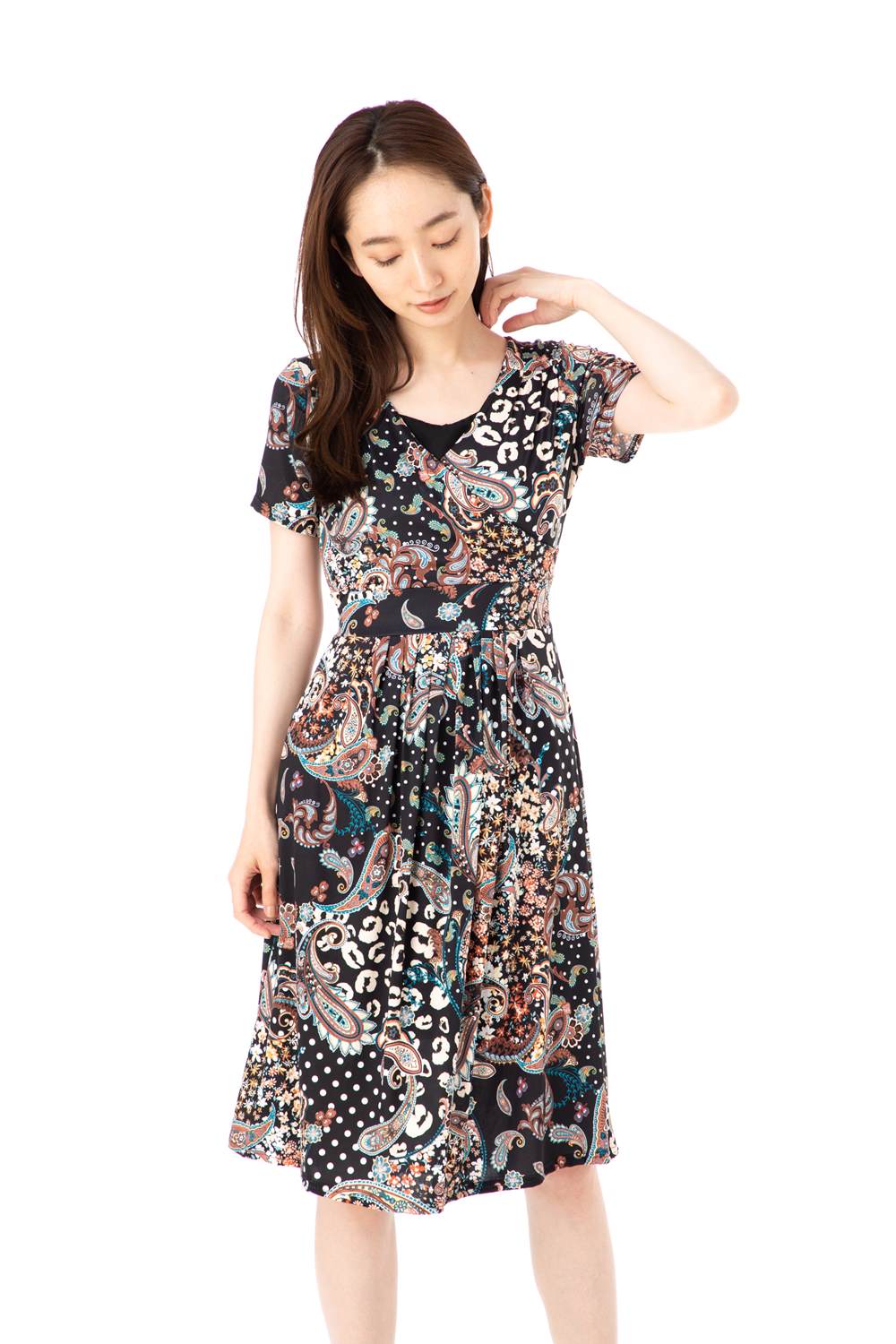 フィフィーユ Fifilles ワンピース T1 T2 T3 T4サイズ 半袖 膝丈ワンピース カシュクール ジャージー 大人上品 レディース ペイズリー柄 大きいサイズ きれいめ Sittingseat Com フィフィーユ Fifilles ワンピース T1 T2 T3 T4サイズ 半袖 膝丈ワンピース カシュクール ジャージー 大人上品 レディース ペイズリー柄 大きいサイズ きれいめ Sittingseat Com