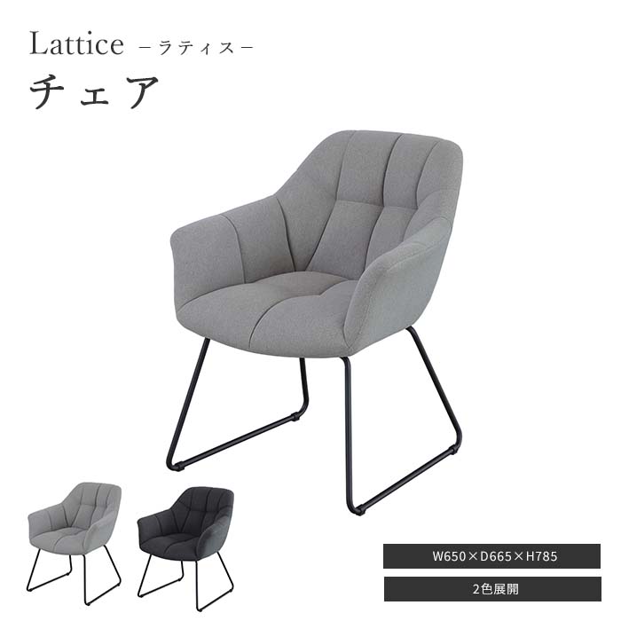 【ポイント10倍】《TOCOM interior》Lattice ラティス ダイニングチェア 椅子 いす チェア 肘付き おしゃれ モダン シンプル カフェ スチールレッグ ひじ掛け 店舗 カフェ ラウンジ ロビー ホテル 法人 ライトグレー ダークグレー tdc-9955/tdc-9959