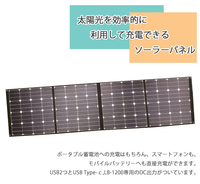 SALE／79%OFF】 ポータブル蓄電池 LBP-21 エナジープロＳ 専用ソーラーパネル fucoa.cl