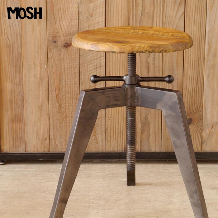 FR IRON STOOL（２個セットです。） 楽天市場】スツール 昇降 椅子 アイアンスツール