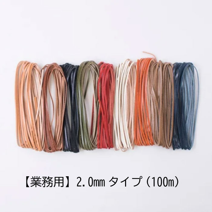 御役目用 大一巻き   ボタニカルレザーコード2粍巾(100m巻) おとぎ話作物 平革吊りひも なめし革 本革 吊りひも 紐 (取り寄せ品) (ﾒｰﾙ便不可) ≪貨物輸送無料≫ 手芸・クラフト・生地-裁縫道具-道具・キット