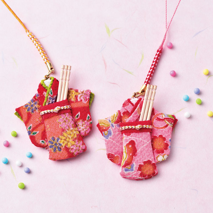 ☆新品☆手縫い☆ミニ着物 楽天市場】LH-96 手芸キット 縫わずに作る!和のミニ着物