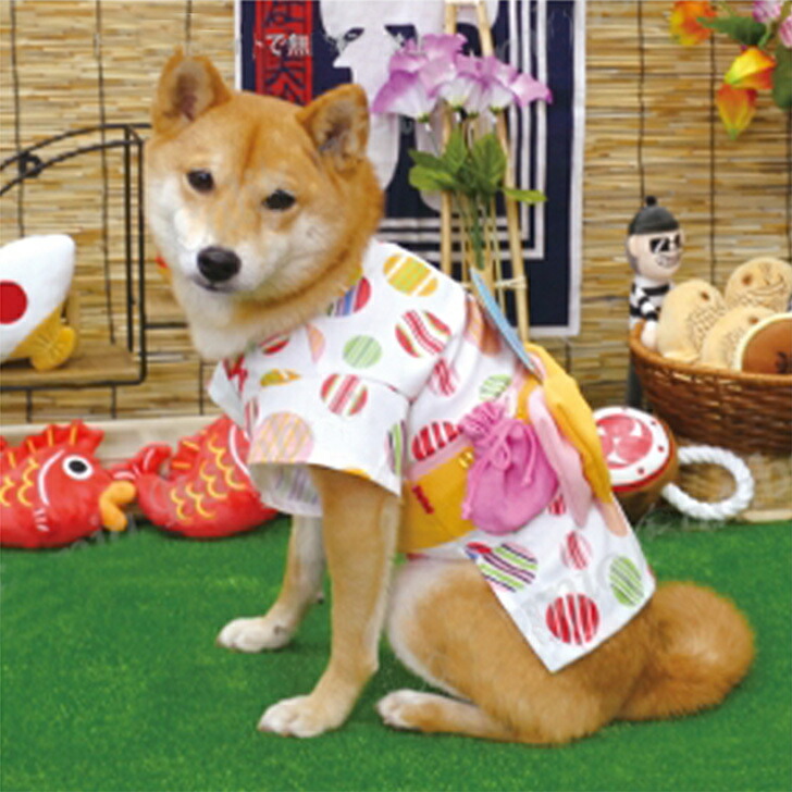 中型犬 大型犬 水風船 ゆかた お祭り 浴衣 8号