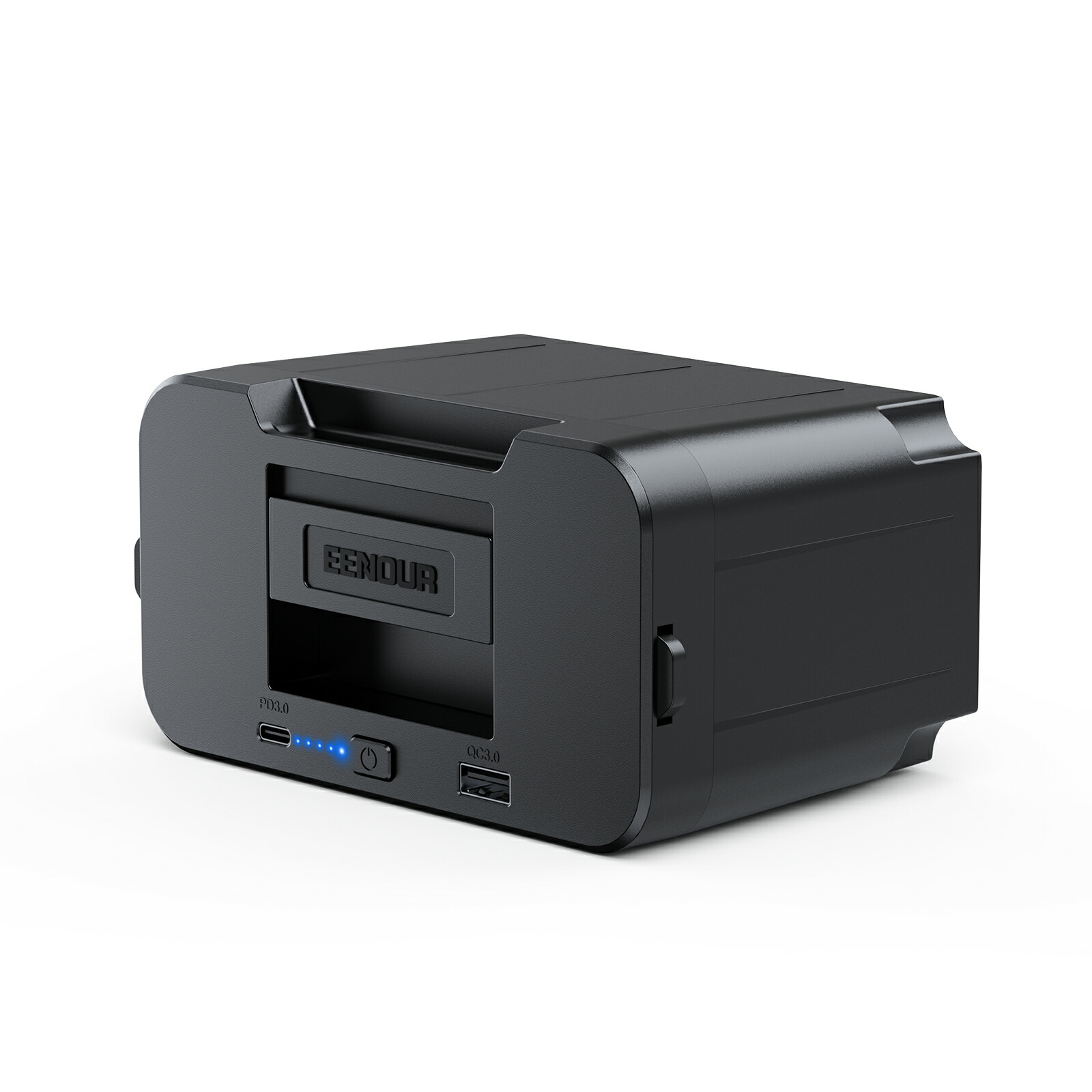 EENOUR 車載冷蔵庫用バッテリー DB01 大容量 15600mAh/170.82Wh 「車載冷蔵庫D10 D10Pro D18 D18Pro D35 D45」用 長時間駆動 急速充電 ソーラー充電 PD3.0対応 コードレス冷蔵庫 デイキャンプ 日帰り旅行に最適