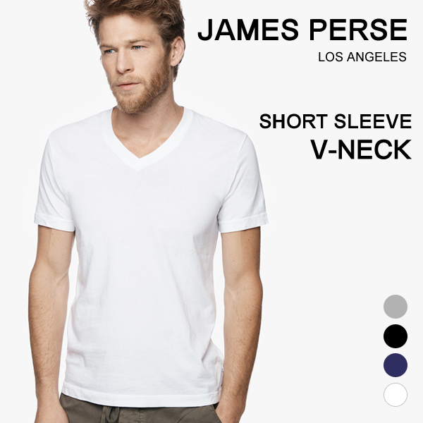 楽天市場 ジェームスパース メンズ Tシャツ 半袖 V 白 黒 James Perse Vネック カットソー ブランド Tシャツ シンプル Mlj3352 イータイムスプラス
