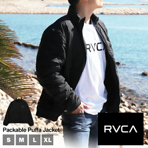 ルーカ RVCA アウター ジャケット メンズ ジャンパー 上着 黒 ブラック ロゴ カジュアル ストリート サーフ スケーター ブランド｜イータイムス 15,048円