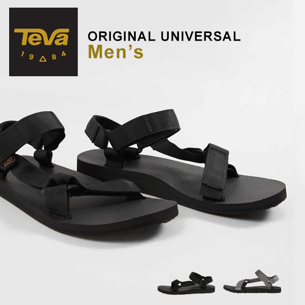 楽天市場 テバ サンダル メンズ スポーツサンダル Teva Teva Original Universal オリジナル ユニバーサル ストラップ ブラック イータイムス