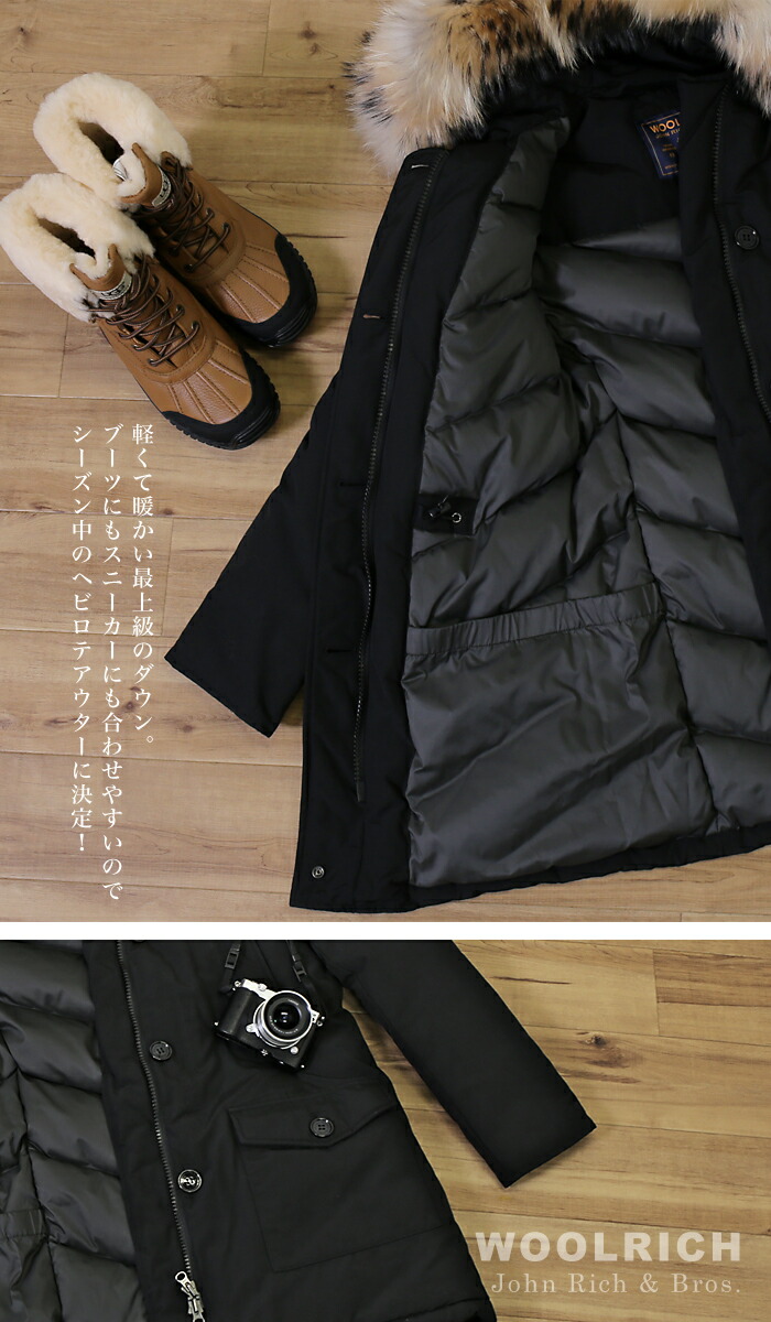 楽天市場 通常107 800円 期間限定63 700円 ウールリッチ ダウン 定番アイテム アークティックパーカ レディース ダウンジャケット コート アウター ダウンコート リアルファー Woolrich Arctic Parka イータイムスプラス