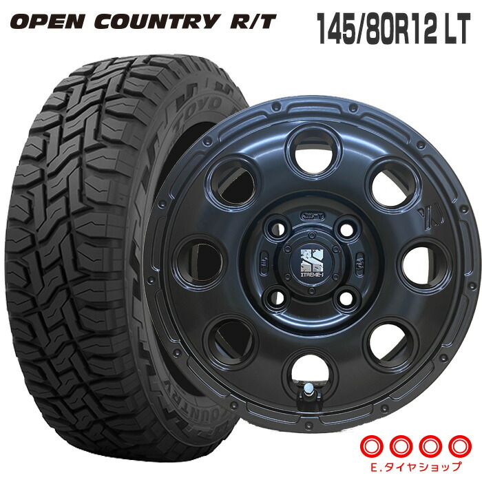 オープンカントリー145/80R12 アルミ4本セット 楽天市場】オープンカントリー RT 145/80R12 80/78 LT トーヨー