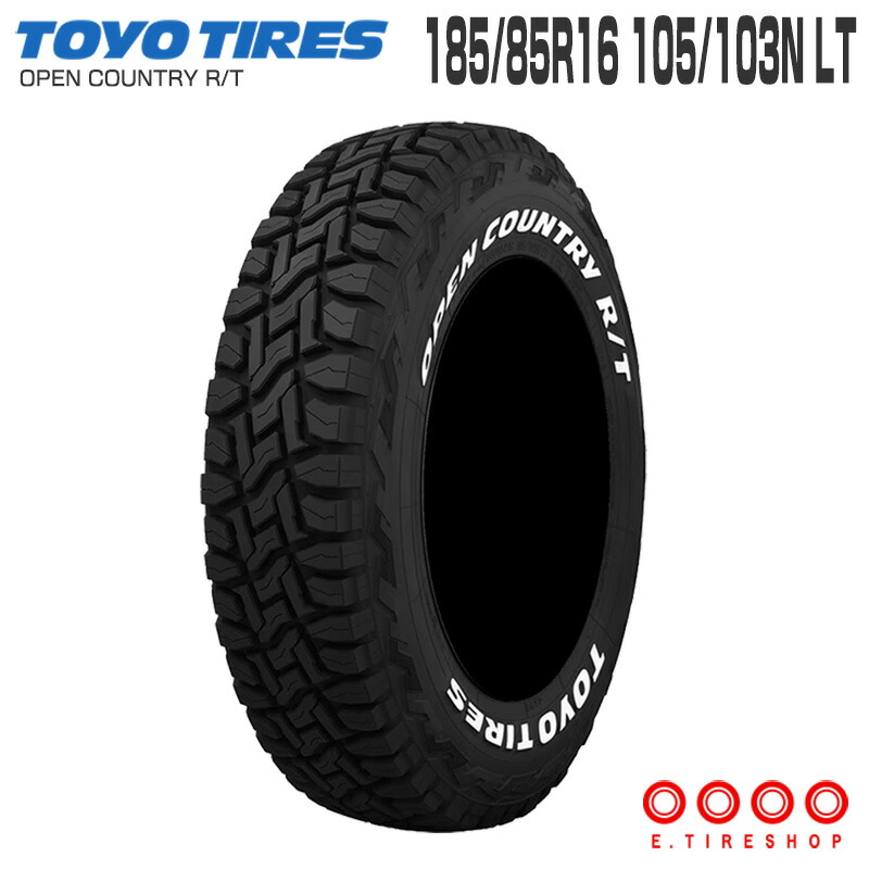 楽天市場】(4本セット) オープンカントリー RT 185/85R16 105