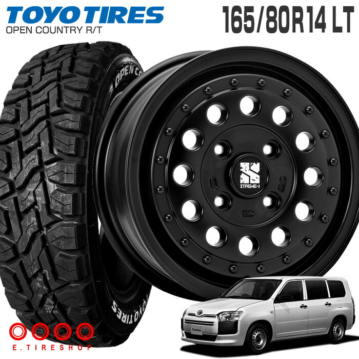 楽天市場】オープンカントリー RT 165/80R14 97/95N LT 片側