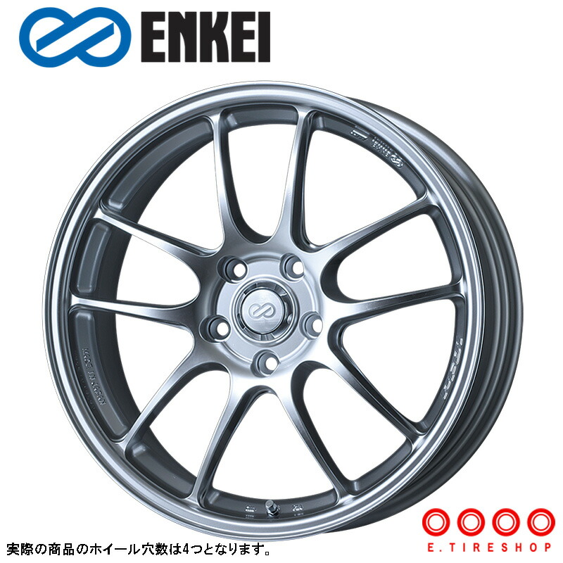 ENKEI PF01 15×8.0J PCD100 4H INSET+35 ボア径φ75 スパークルシルバー (SS) 15インチ ホイール単品 1本 エンケイ ENKEI パフォーマンスライン PerformanceLine 19,440円