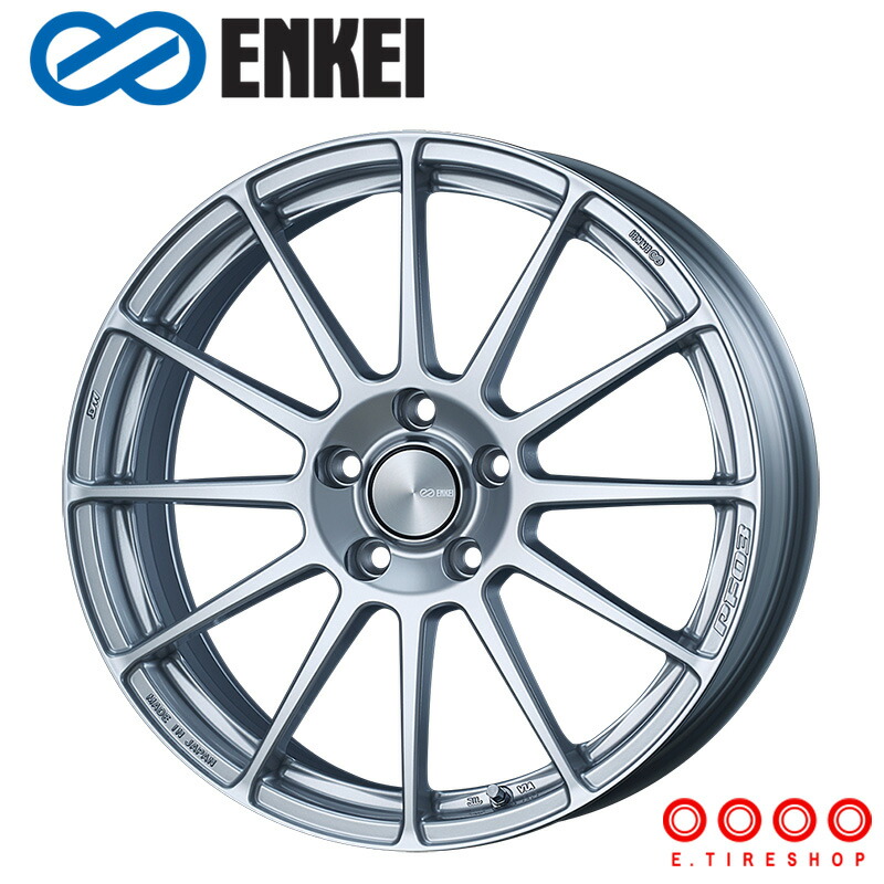 ENKEI PF03 16×6.5J PCD112 5H INSET+45 ボア径φ75 スパークルシルバー (SS) 16インチ ホイール単品 1本 エンケイ ENKEI パフォーマンスライン PerformanceLine