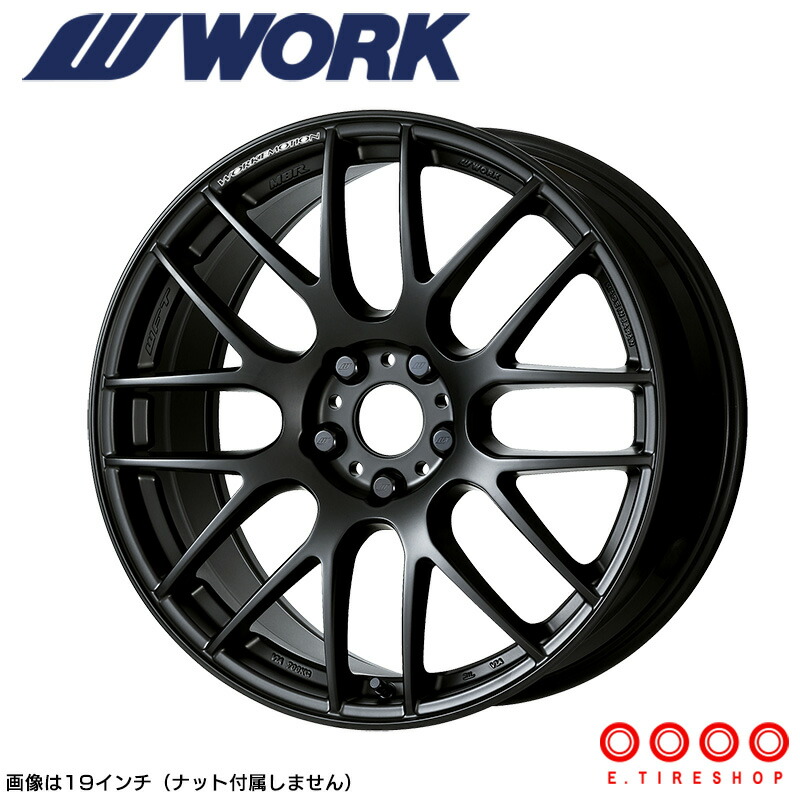 楽天市場】WORK EMOTION M8R 19×8.5J PCD114.3 5H INSET+38グリミット