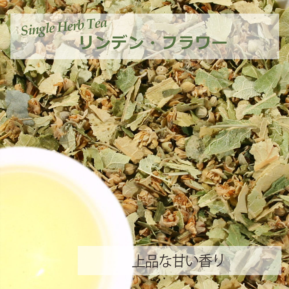 リンデン・フラワー(花苞枝葉部) １５ｇ～ シングルハーブティー 【お試し 無添加 無香料】｜ハーブティー専門店 e-ティザーヌ 7,752円