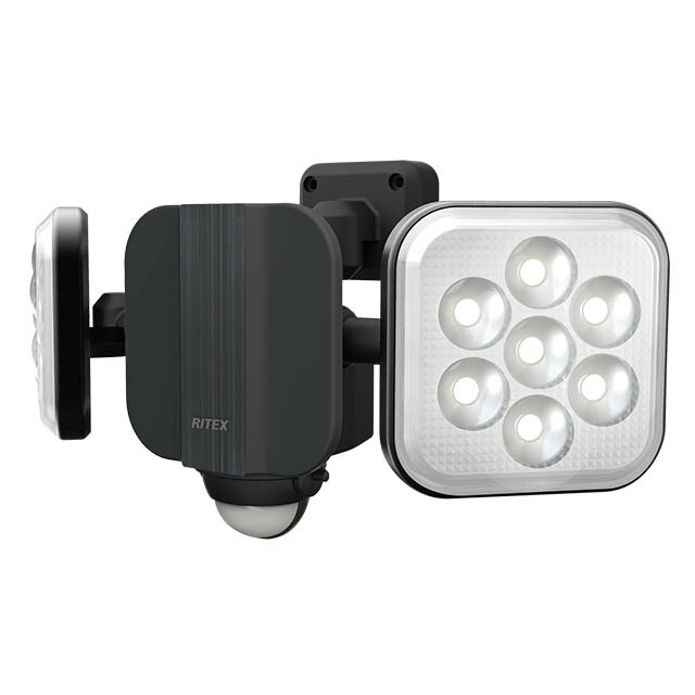 ライテックス 11W×2灯 無償性手式LED感知器ともし火 LED-AC2022 ムサシ ライト・イルミネーション-ガーデンライト ・灯篭