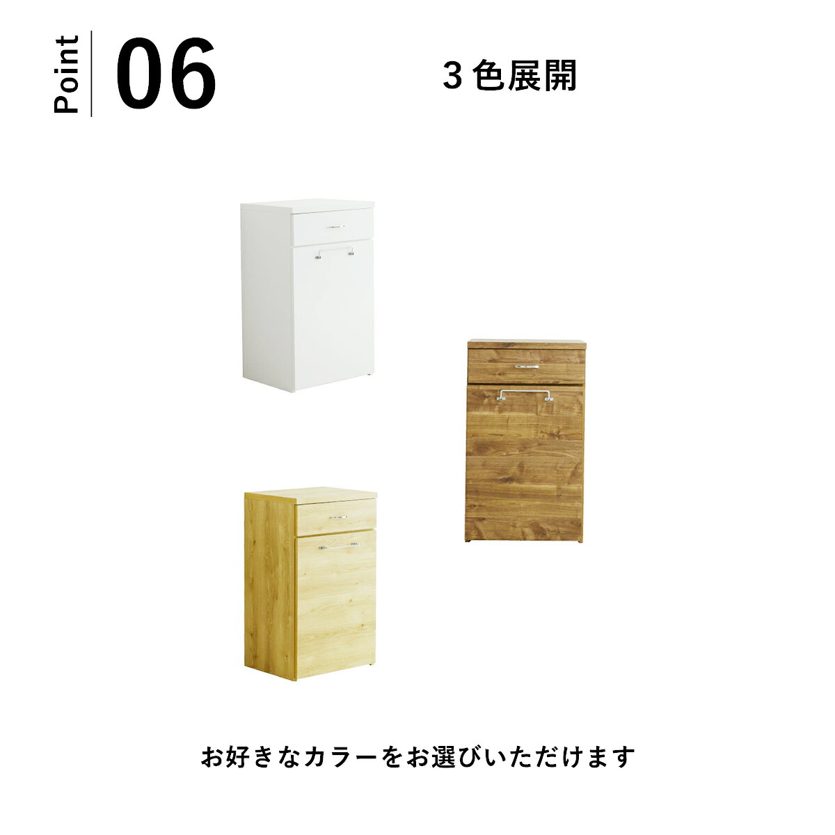 信憑 ゴミ箱 キッチン ダストカウンター 2分別 2分割 キッチンカウンター 幅55 ごみ箱 30L ふた付ペール ダストBOX ブラウン ホワイト  ナチュラル スライドレール付き キッチン収納 引き出し オシャレ 完成品 送料無料 www.dexion.com.au